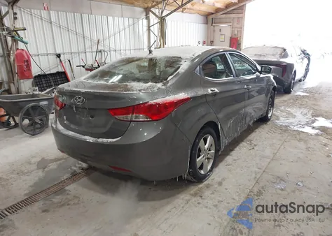 2013 Hyundai Elantra Gls from USA, damaged, VIN 5NPDH4AE1DH441284